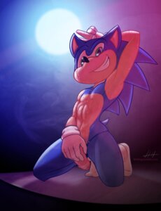 Rating: Explicit Score: 0 Tags: anthro banana_hammock blue_body blue_fur bodily_fluids clothing e621 eulipotyphlan footwear foreskin fur genitals green_eyes half-erect hedgehog hi_res hithog humanoid_genitalia humanoid_penis looking_at_viewer male mammal nude partially_retracted_foreskin penis sega smile socks solo sonic_the_hedgehog sonic_the_hedgehog_(series) sweat teeth User: bunchy7s