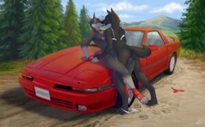Rating: Explicit Score: 0 Tags: 2013 anthro anthro_on_anthro black_body black_fur black_nose blue_eyes bodily_fluids bra breasts canid canine canis car clothed clothing clothing_around_one_leg cloud collar detailed_background digital_media_(artwork) dobermann domestic_dog drooling duo e621 eye_contact female female/female fingerless_gloves forest french_kissing fur genital_fluids gloves grinding half-closed_eyes handwear headlight hi_res kissing looking_at_another mammal messy mostly_nude narrowed_eyes navel nipples nude on_hood outside panties panties_around_one_leg panties_down partially_clothed pinscher plant reallynxgirl saliva sex sky toyota toyota_supra tree underwear underwear_around_one_leg underwear_down undressing vaginal_fluids vehicle wolf User: bunchy7s