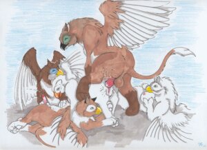 Rating: Explicit Score: 0 Tags: anal anal_penetration avian balls beak bodily_fluids breasts cum cum_in_vagina cum_inside e621 erection feathered_wings feathers female feral feral_on_feral genital_fluids genitals group group_sex gryphon male male/female male/male male_penetrated male_penetrating male_penetrating_male mythological_avian mythological_creature mythology nipples non-mammal_balls non-mammal_breasts non-mammal_nipples orgy penetration penis sex snowy_dragon tail traditional_media_(artwork) vulva wings User: bunchy7s