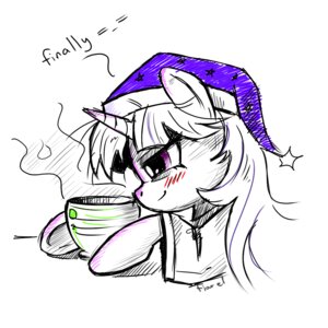 Rating: Safe Score: 0 Tags: 1:1 blush clothing container cup e621 english_text equid equine female feral fiarel friendship_is_magic fur hair hasbro hat headgear headwear holding_container holding_cup holding_object horn mammal my_little_pony mythological_creature mythological_equine mythology nightcap purple_eyes simple_background smile solo text twilight_sparkle_(mlp) unicorn white_background User: bunchy7s