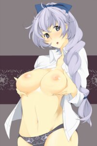 Rating: Explicit Score: 0 Tags: 1girls blush braid breast_grab breast_lift breasts female female_only full_metal_panic hair_ribbon hair_ribbons large_breasts long_hair nanao nipples open_clothes open_shirt panties ribbon ribbons rule34 shirt solo teletha_testarossa underwear User: bunchy7s