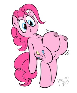 Rating: Questionable Score: 0 Tags: 2013 5:6 blue_eyes cutie_mark e621 earth_pony equid equine female feral friendship_is_magic fur hair hasbro hi_res horse killryde mammal my_little_pony nipples open_mouth pink_body pink_fur pink_hair pinkie_pie_(mlp) pony signature simple_background solo tail teats white_background User: bunchy7s