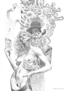 Rating: Explicit Score: 0 Tags: 1boy 1girls bare_shoulders baron_samedi breast_grab breasts death_(personification) deity earrings female hat long_hair male monochrome monster mythology nightmare_husbando nipples nude personification priscilla_kitaen pubic_hair public_domain rule34 sketch smoking text tomas_giorello voodoo_(wildstorm) wildstorm User: bunchy7s