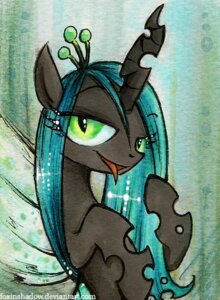 Rating: Safe Score: 0 Tags: arthropod changeling_(mlp) e621 female feral foxinshadow friendship_is_magic green_eyes green_hair hair half-closed_eyes hasbro hole_(anatomy) horn insect_wings long_hair looking_at_viewer my_little_pony narrowed_eyes queen_chrysalis_(mlp) solo tongue wings User: bunchy7s