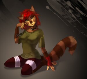 Rating: Safe Score: 0 Tags: anthro breasts brown_body brown_fur brown_nose clothed clothing collar domestic_cat e621 felid feline felis female fur green_eyes hair mammal orphen-sirius red_hair solo whiskers User: bunchy7s