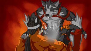 Rating: Explicit Score: 0 Tags: 16:9 2007 abs anal anal_penetration anthro armor athletic bent_arm biceps black_hair black_nose bodily_fluids brown_body brown_fur canid canine canis censored clenched_teeth cougar cum cum_on_belly cum_on_body cum_on_chest cum_on_face cumshot duo e621 ejaculation eyes_closed fangs felid feline fur genital_fluids grey_body grey_fur hair hand_on_another's_shoulder hand_on_leg hand_on_shoulder hand_on_thigh katze_wildfang leg_grab male male/male male_penetrated male_penetrating male_penetrating_male mammal monster_(game) mosaic_censorship muscular nude orgasm othello_(monster) pecs penetration ponytail sex shoksyu shoulder_grab simple_background spread_arms spread_legs spreading teeth thigh_grab widescreen wolf User: bunchy7s