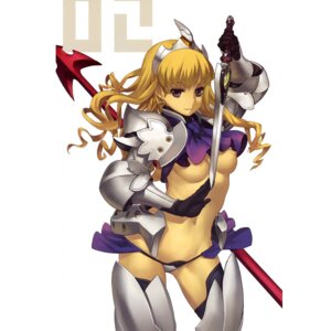 Rating: Explicit Score: 0 Tags: 1girls blonde_hair breasts curly_hair female gloves hair_ornament long_hair lowleg lowleg_panties midriff nagi_ryou navel nipples no_bra panties purple_eyes rule34 s.e.c_03_armored_skin smile solo sword thighhighs thong underwear weapon User: bunchy7s