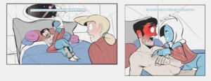 Rating: Explicit Score: 0 Tags: alien ambiguous_gender blue_body blue_skin comic dialogue e621 english_text female flirting group hair hi_res human male mammal modeseven open_mouth smile text User: bunchy7s Rating: Explicit Score: 0 Tags: alien ambiguous_gender blue_body blue_skin comic dialogue e621 english_text female flirting group hair hi_res human male mammal modeseven open_mouth smile text User: bunchy7s