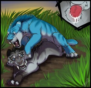 Rating: Explicit Score: 0 Tags: 2012 blue_body blue_eyes blue_fur blue_sky_studios bodily_fluids close-up digitigrade duo e621 fangs felid female feral feral_on_feral from_behind_position fur genital_fluids genitals grey_body grey_fur ice_age_(series) male male/female mammal penetration penile penile_penetration penis penis_in_vagina prehistoric_species quadruped saber-toothed_tiger sabertooth_(anatomy) sex shira_(ice_age) tail teeth vaginal vaginal_penetration xenoforge User: bunchy7s