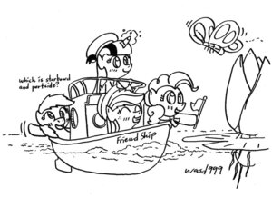 Rating: Safe Score: 0 Tags: applejack_(mlp) arthropod black_and_white boat butterfly clothing derp_eyes derpy_hooves_(mlp) e621 earth_pony english_text equid equine feathered_wings feathers female feral flag flower friendship_is_magic fur group hair hasbro hat headgear headwear horn horse insect insect_wings lepidopteran line_art mammal monochrome my_little_pony mythological_creature mythological_equine mythology pegasus pinkie_pie_(mlp) plant pony simple_background text twilight_sparkle_(mlp) unicorn vehicle wasd999 water_lily watercraft white_background wings User: bunchy7s