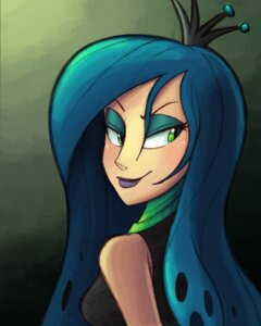 Rating: Safe Score: 0 Tags: 4:5 alternate_species blue_eyeshadow clothing crown e621 eyeshadow female friendship_is_magic grandfathered_content green_eyes green_eyeshadow green_hair hair hasbro headgear hi_res hole_(anatomy) human human_only humanized lipstick long_hair looking_back makeup mammal my_little_pony not_furry purple_lipstick queen_chrysalis_(mlp) ric-m smile solo User: bunchy7s