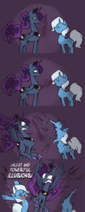 Rating: Safe Score: 0 Tags: blue_body blue_feathers comic crown cutie_mark duo e621 english_text equid equine feathered_wings feathers female feral friendship_is_magic hair hasbro headgear herny hi_res horn long_hair luna-afterdark magic magic_user mammal my_little_pony mythological_creature mythological_equine mythology princess_luna_(mlp) scarred_for_life smile text trick trixie_(mlp) unicorn winged_unicorn wings User: bunchy7s