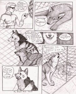 Rating: Safe Score: 0 Tags: canid canine canis clothed clothing comic coop_(wrng) dialogue digitigrade e621 english_text feral fur graphite_(artwork) greyscale group human male mammal monochrome natsume_(wrng) natsumewolf oz_(wrng) quadruped rikku text traditional_media_(artwork) wolf wolf's_rain wolf's_rain_next_generation User: bunchy7s