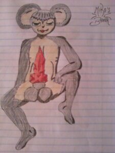 Rating: Explicit Score: 0 Tags: 2011 3:4 balls e621 erection genitals green_eyes grey_body hair koala lanton low_res male mammal marsupial miko_(lanton) nipples penis red_penis short_hair solo text tongue tongue_out traditional_media_(artwork) vein vombatiform User: bunchy7s