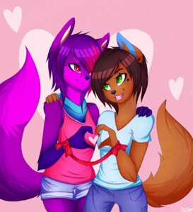 Rating: Safe Score: 0 Tags: alternative_fashion anthro breasts brown_body brown_fur canid canine duo e621 ear_piercing female fox fur geekidog green_eyes hair heart_symbol hi_res mammal piercing purple_body purple_fur purple_hair scene_(fashion) scene_haircut sparklefur tail User: bunchy7s Rating: Safe Score: 0 Tags: alternative_fashion anthro breasts brown_body brown_fur canid canine duo e621 ear_piercing female fox fur geekidog green_eyes hair heart_symbol hi_res mammal piercing purple_body purple_fur purple_hair scene_(fashion) scene_haircut sparklefur tail User: bunchy7s