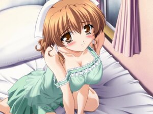 Rating: Explicit Score: 0 Tags: 1girls bed blush breasts brown_eyes brown_hair chemise cleavage curtains doki_doki_sister_paradise embarrassed female female_only fujinomiya_hina game_cg hat izumi_mahiru kneeling large_breasts lingerie looking_at_viewer nurse nurse_cap pillow rule34 see-through short_hair smile solo strap_slip teddy_(clothing) underwear window User: bunchy7s
