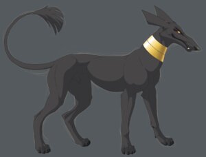 Rating: Safe Score: 0 Tags: 2006 4_toes black_body black_fur black_nose blue_eyes canid canine canis claws collar deity domestic_dog e621 egyptian_mythology feet feral feralized fur grey_background hibbary male mammal middle_eastern_mythology mythology nude paws raised_tail set_(deity) set_(species) set_beast side_view simple_background smile solo tail tail_tuft toes toony tuft yellow_sclera User: bunchy7s
