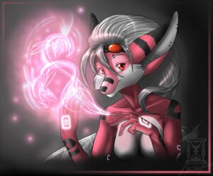Rating: Safe Score: 0 Tags: anthro arual big_ears black_body black_fur black_nose breasts canid canine e621 ear_piercing eyebrow_piercing eyebrow_ring eyewear facial_piercing fairy featureless_breasts female fox fur goggles gradient_background grey_background grey_hair hair humanoid_hands hybrid long_hair looking_at_viewer magic magic_user mammal multicolored_body multicolored_fur nude piercing pink_body pink_fur red_eyes ring_piercing simple_background smile solo white_body white_fur User: bunchy7s