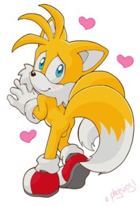 Rating: Explicit Score: 0 Tags: 2_tails anthro backsack balls blue_eyes blush butt canid canine clothing e621 embarrassed emerald-physics footwear fox genitals gloves handwear heart_symbol looking_at_viewer looking_back looking_back_at_viewer male mammal markings miles_prower mostly_nude multi_tail pose seductive sega shoes shy simple_background smile solo sonic_the_hedgehog_(series) tail tail_markings white_background young young_anthro User: bunchy7s
