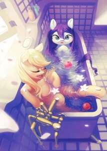 Rating: Safe Score: 0 Tags: 2013 apple applejack_(mlp) aruurara bathing bathtub blonde_hair blue_eyes claw_foot_bathtub duo e621 earth_pony equid equine eyes_closed female flower food freckles friendship_is_magic fruit fur hair hasbro horn horse inside mammal my_little_pony mythological_creature mythological_equine mythology orange_body orange_fur plant pony purple_hair rarity_(mlp) relaxing unicorn water wet white_body white_fur User: bunchy7s