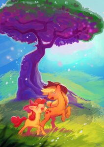 Rating: Safe Score: 0 Tags: 2012 apple_bloom_(mlp) applejack_(mlp) blonde_hair clothing cmaggot cowboy_hat cutie_mark duo e621 earth_pony equid equine female feral freckles friendship_is_magic green_eyes hair hasbro hat headgear headwear horse mammal my_little_pony open_mouth outside plant pony quadruped red_hair sibling_(lore) sister_(lore) sisters_(lore) sky tail tree young young_feral User: bunchy7s