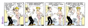 Rating: Explicit Score: 0 Tags: apron apron_only blondie_(comic) blondie_bumstead casual clothing dagwood_bumstead female human hypercasual male pale_skin rule34 tagme User: bunchy7s