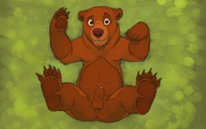 Rating: Explicit Score: 0 Tags: animal_genitalia anus balls bear blush bodily_fluids brother_bear brown_bear brown_body brown_eyes brown_fur brown_penis butt claws cobaltsynapse cum digitigrade disney e621 feral foreskin fur genital_fluids genitals grizzly_bear hi_res humanoid_genitalia humanoid_penis kenai_(brother_bear) lying male mammal nude on_back open_mouth penis precum sheath smile solo unavailable_at_source ursine User: bunchy7s