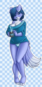 Rating: Safe Score: 0 Tags: anthro barefoot beverage big_breasts biped blue_body blue_eyes blue_fur blue_hair blue_nose bottomwear breasts canid canine canis chest_tuft clothed clothing coffee digital_media_(artwork) domestic_dog e621 feet female food fur hair hi_res hot_drink mammal myrilla panties pattern_bottomwear pattern_clothing pattern_panties pattern_underwear shaded short_hair solo spazzykoneko standing striped_bottomwear striped_clothing striped_panties striped_underwear stripes sweater tail topwear tuft underwear white_body white_fur User: bunchy7s Rating: Safe Score: 0 Tags: anthro barefoot beverage big_breasts biped blue_body blue_eyes blue_fur blue_hair blue_nose bottomwear breasts canid canine canis chest_tuft clothed clothing coffee digital_media_(artwork) domestic_dog e621 feet female food fur hair hi_res hot_drink mammal myrilla panties pattern_bottomwear pattern_clothing pattern_panties pattern_underwear shaded short_hair solo spazzykoneko standing striped_bottomwear striped_clothing striped_panties striped_underwear stripes sweater tail topwear tuft underwear white_body white_fur User: bunchy7s