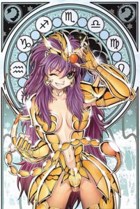 Rating: Questionable Score: 0 Tags: 1girls armor bikini_armor breasts eyeliner eyeshadow fake_tail female future_studio gold gold_saints human lipstick long_hair makeup navel rule34 rule_63 saint_seiya scorpio_milo shounen_jump spaulders spiked_shoulders tagme tail wink User: bunchy7s