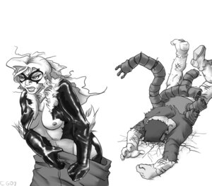 Rating: Explicit Score: 0 Tags: black_and_white black_cat_(marvel) breasts doctor_octopus felicia_hardy female human marvel marvel_comics monochrome nipples rule34 spider-man_(series) straight_hair User: bunchy7s