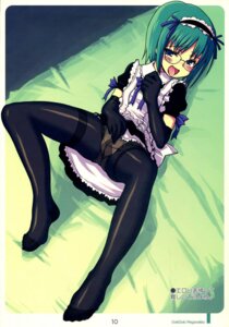 Rating: Explicit Score: 0 Tags: cameltoe dokidoki_meganekko female green_hair maid masturbation megane panties pantyhose pussy rule34 User: bunchy7s
