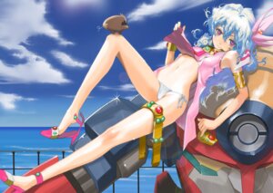 Rating: Questionable Score: 0 Tags: 1girls animal bet bikini bikini_bottom blue_hair boota bracelet female feral fuyuno_haruaki girdle hair_ornament high_heels long_hair looking_at_viewer mecha nia_teppelin no_pants ocean rule34 side-tie_bikini side-tie_panties skinny swimsuit tengen_toppa_gurren_lagann undressing User: bunchy7s