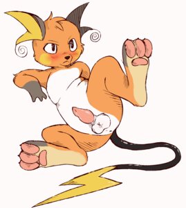 Rating: Explicit Score: 0 Tags: anus balls blush bodily_fluids e621 erection feline-fattale generation_1_pokemon genital_fluids genitals hi_res lying male mammal nintendo on_back paws penis pokemon pokemon_(species) precum raichu rodent simple_background solo User: bunchy7s