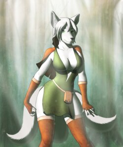 Rating: Safe Score: 0 Tags: 2012 anthro bottomwear breasts canid canine cleavage clothed clothing detailed_background e621 female forest fox green_eyes hair loincloth looking_at_viewer mammal nature outside plant scenery shirt silvia_emberfrost solo tail topwear tree tunic volkcreed white_hair wood User: bunchy7s
