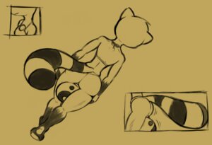 Rating: Questionable Score: 0 Tags: anthro bikini black_and_yellow bulge butt canid canine clothed clothing e621 gynomorph intersex mammal mashato_basuka monochrome norithics raccoon_dog skimpy solo swimwear tail tanuki tight_clothing two-piece_swimsuit yin_yang User: bunchy7s