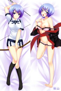 Rating: Explicit Score: 0 Tags: arrow blue_hair blush bow_(weapon) bra breasts dakimakura female flower large_breasts lingerie maji_de_watashi_ni_koi_shinasai! mound_of_venus nipples panties rule34 shiina_miyako short_hair underwear undressing weapon User: bunchy7s