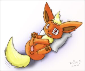 Rating: Explicit Score: 0 Tags: balls blush e621 eeveelution erection feet feral flareon generation_1_pokemon genitals hindpaw male nintendo nude paws penis pillow pokemon pokemon_(species) route9 solo tail teeth User: bunchy7s