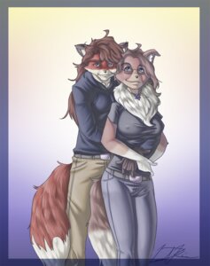 Rating: Safe Score: 0 Tags: anthro artwolfe canid canine canis domestic_dog duo e621 eyewear female fox glasses hug male mammal romantic romantic_couple simple_background tail User: bunchy7s Rating: Safe Score: 0 Tags: anthro artwolfe canid canine canis domestic_dog duo e621 eyewear female fox glasses hug male mammal romantic romantic_couple simple_background tail User: bunchy7s