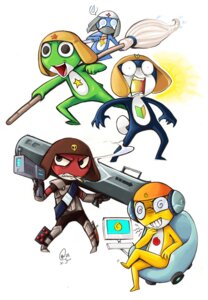 Rating: Safe Score: 0 Tags: 2008 ambiguous_gender amphibian anthro broom cannon cleaning_tool computer dororo_(sgt._frog) e621 electronics gemma_wilson giroro group holding_object holding_weapon keronian keroro kururu owlgem ranged_weapon rocket_launcher sgt._frog simple_background tamama unavailable_at_source weapon white_background User: bunchy7s