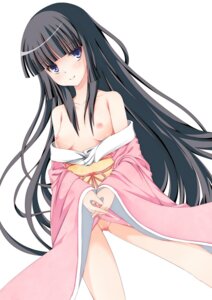 Rating: Explicit Score: 0 Tags: bangs bare_shoulders black_hair blue_eyes blunt_bangs breasts female japanese_clothes kaguya_houraisan kimono long_hair nipples no_bra no_panties obi off_shoulder pussy rule34 simple_background smile solo straight_hair touhou uncensored very_long_hair white_background yako User: bunchy7s