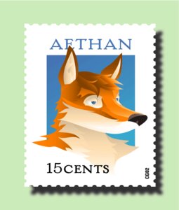 Rating: Safe Score: 0 Tags: adobe_illustrator_(artwork) anthro blue_eyes canid canine chris_goodwin digital_media_(artwork) e621 fox fur green_background male mammal orange_body orange_fur simple_background solo stamp User: bunchy7s