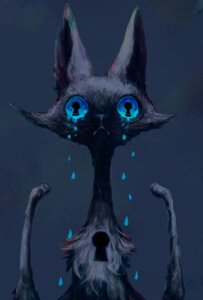 Rating: Safe Score: 0 Tags: :< ambiguous_gender arms_bent blue_eyes bodily_fluids closed_frown creepy crying domestic_cat e621 eeeeeat felid feline felis feral frown keyhole_pupils looking_at_viewer mammal mouth_closed paws pupils raised_paw sad solo tears unusual_pupils wishbone_mouth User: bunchy7s