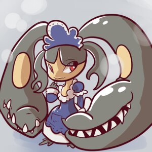 Rating: Safe Score: 0 Tags: 1:1 alternative_fashion ambiguous_gender anthro classic_lolita clothed clothing e621 generation_6_pokemon hair_mouth j-fashion lolita_(fashion) maid_uniform mega_evolution mega_mawile nintendo pokemon pokemon_(species) red_eyes sharp_teeth snappygrey solo teeth uniform User: bunchy7s
