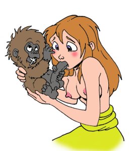 Rating: Explicit Score: 0 Tags: dennis_clark disney fellatio female gorilla human humanoid jane_porter male nipples oral rule34 straight tarzan_(1999_film) zoophilia User: bunchy7s