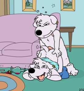 Rating: Explicit Score: 0 Tags: anthro dog family_guy gay jasper_(family_guy) male male_only nanimoose rule34 sex tagme toony User: bunchy7s