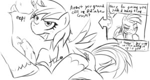 Rating: Explicit Score: 0 Tags: comic dumb_bell equine female feral friendship_is_magic horse my_little_pony pegasus pony rainbow_dash_(mlp) rule34 smooth_skin User: bunchy7s
