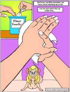 Rating: Explicit Score: 0 Tags: anthro chip_'n_dale_rescue_rangers comic disney female gadget_hackwrench mouse nipples pussy ray_jones rodent rule34 User: bunchy7s