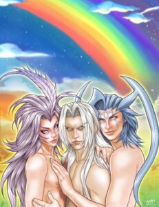 Rating: Explicit Score: 0 Tags: 3boys artist_request blue_hair fabulous final_fantasy final_fantasy_ix final_fantasy_vii final_fantasy_x genome grey_hair homosexual kuja_(final_fantasy) long-haired_male long_hair male male_only multiple_boys multiple_males purple_hair rainbow rule34 sephiroth seymour_guado smooth_skin video_games yaoi User: bunchy7s
