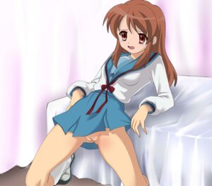 Rating: Explicit Score: 0 Tags: asahina_mikuru breasts clothing female madoka_(artist) no_panties rule34 school_uniform skirt small_breasts suzumiya_haruhi_no_yuuutsu tears uncensored User: bunchy7s