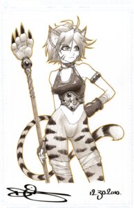 Rating: Safe Score: 0 Tags: 2010 animal_humanoid biped bottomless breath_of_fire capcom clothed clothing dated e621 felid felid_humanoid female hair hi_res humanoid katt_(breath_of_fire) mammal mammal_humanoid melee_weapon omar-dogan pantherine pantherine_humanoid polearm signature simple_background solo staff standing tiger_humanoid weapon User: bunchy7s